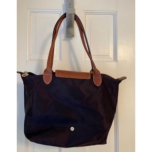 Longchamp Le Pliage Shoulder bag, color Eggplant
